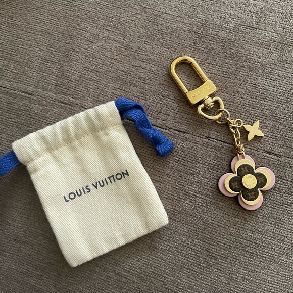 Brand New Authentic Louis Vuitton Blooming Flowers BB Bag Charm Keychain - Picture 2 of 7